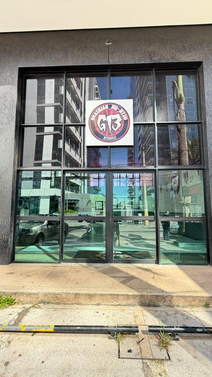 Fachada da G13 BJJ Bethaville — Av. Trindade, 233